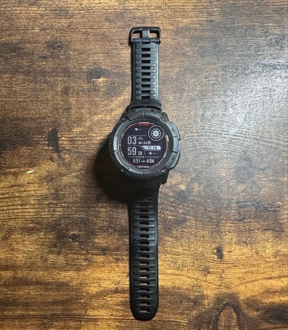 時計 GARMIN INSTINCT 2X DUAL POWER TACTICAL