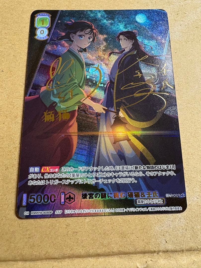 【WSB】後宮の謎に挑む 猫猫&壬氏 SSP【薬屋のひとりごと】