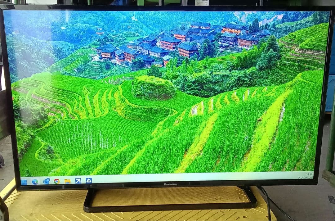 43インチ液晶テレビ Panasonic TH-43F300HT2020年製 ⑪