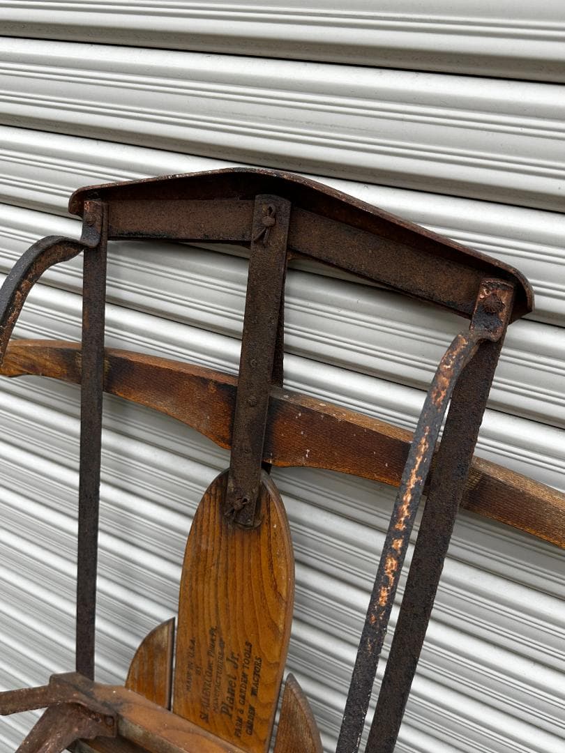 Flexible Flyer Airline Series ヴィンテージ木製ソリ