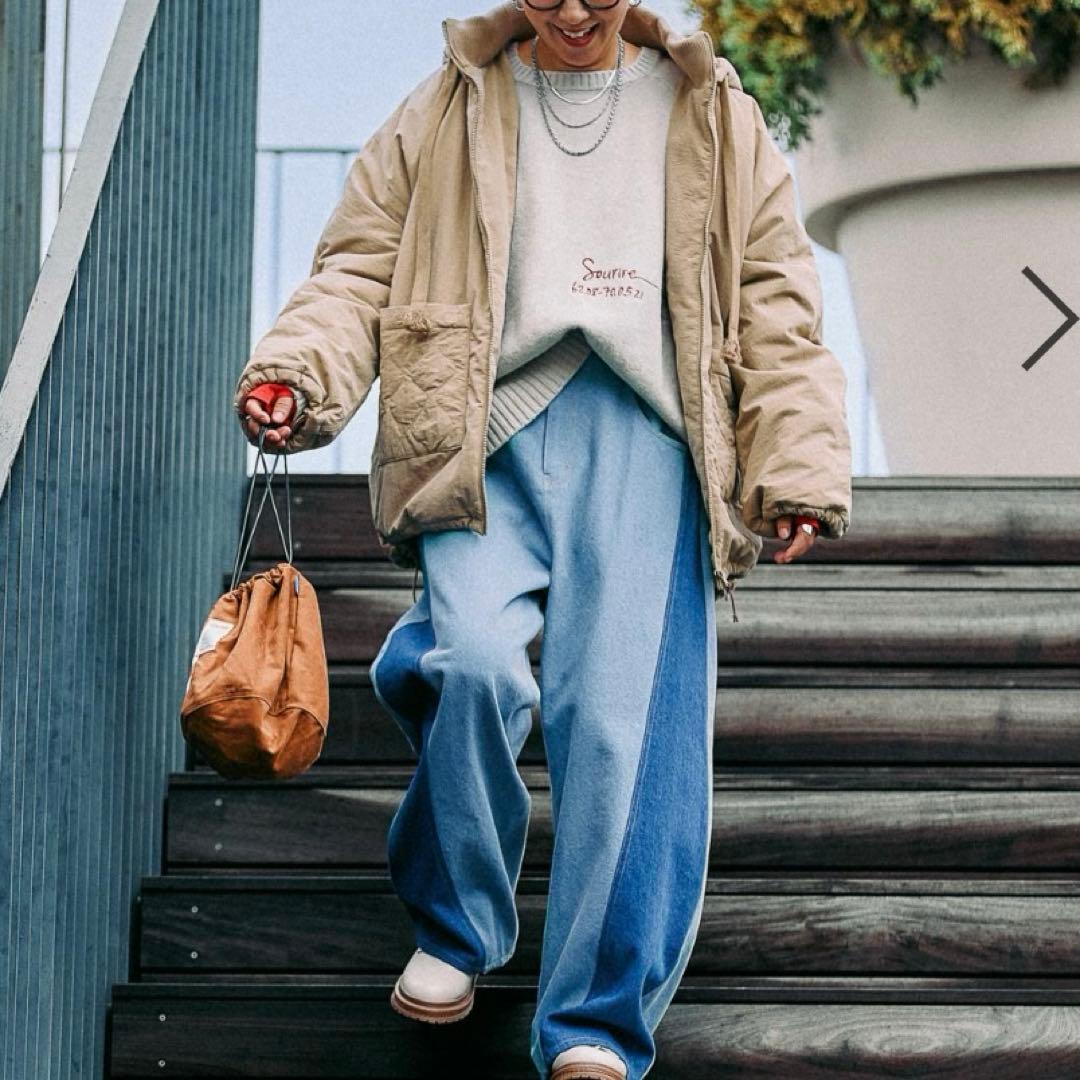 ✳︎今週末まで値下げ✳︎Misayo ミリアウター 配色ドルプルオーバー　セット