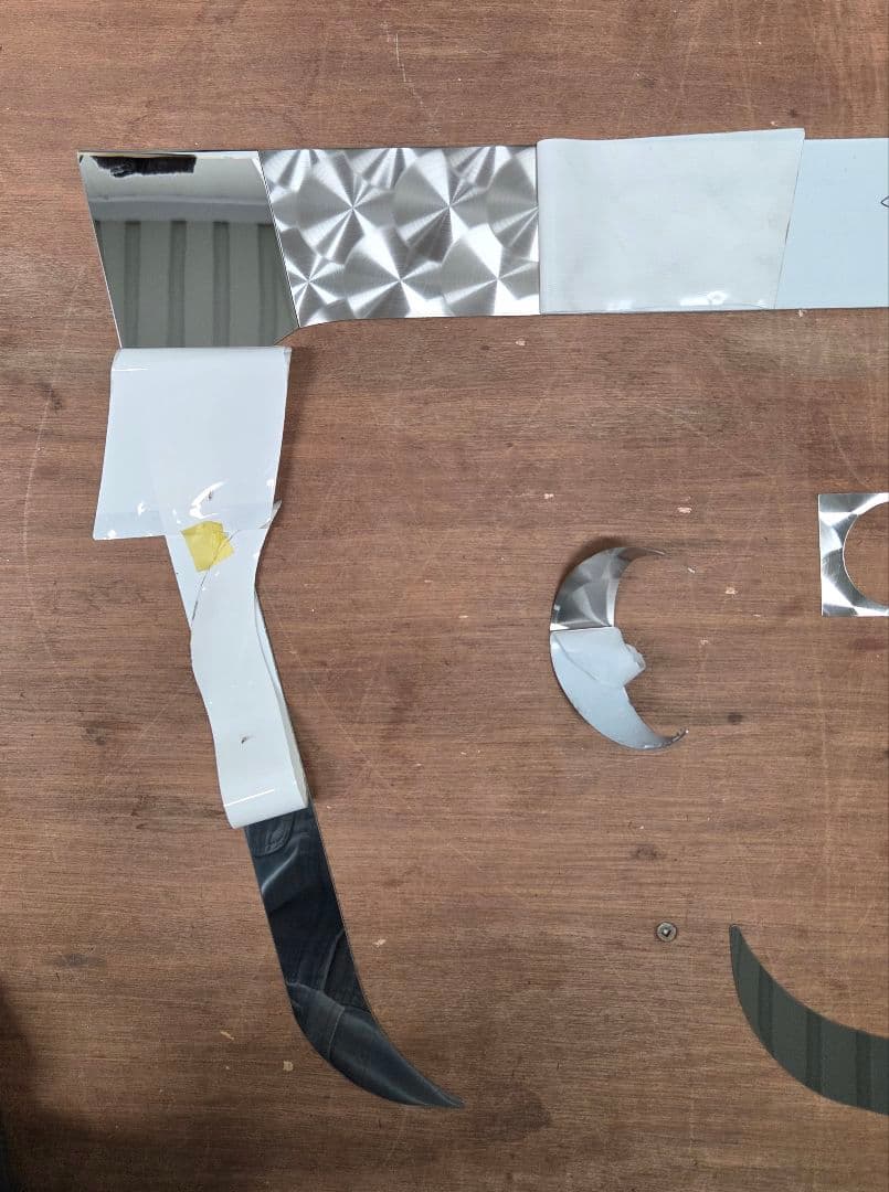 17スーパーグレート等 寝台窓フロント&アンダー　エアコン&ライトスイッチまわり