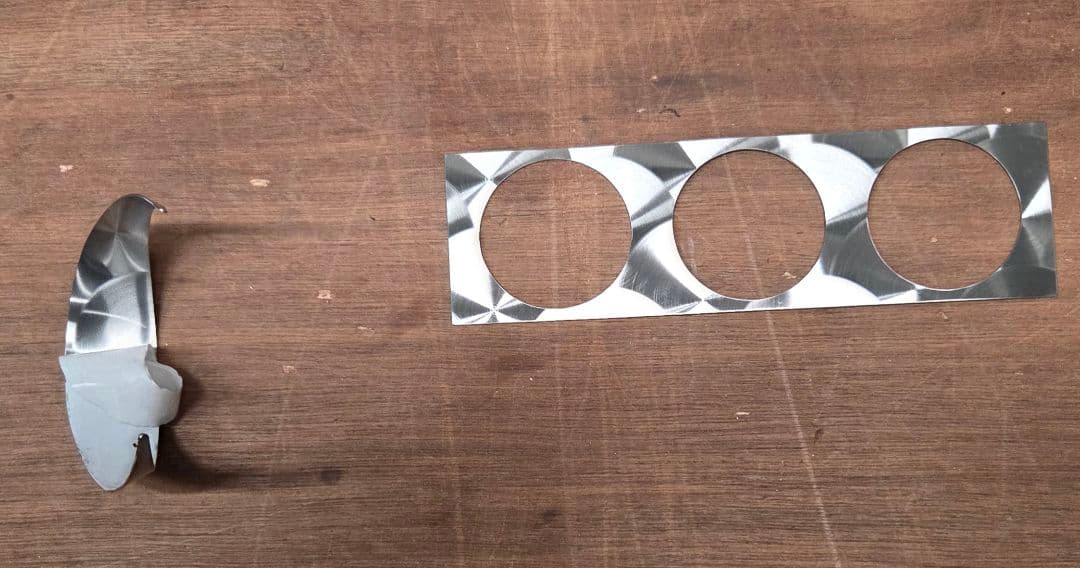 17スーパーグレート等 寝台窓フロント&アンダー　エアコン&ライトスイッチまわり