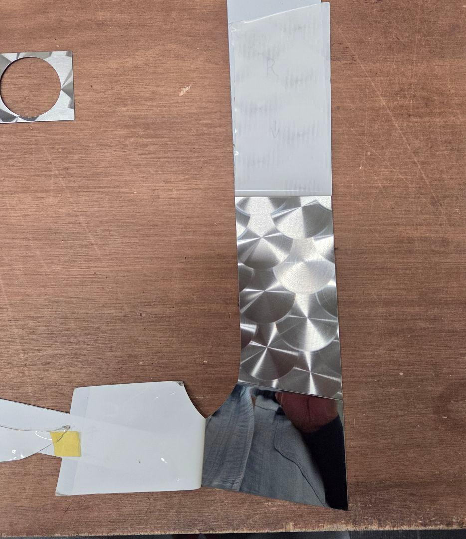 17スーパーグレート等 寝台窓フロント&アンダー　エアコン&ライトスイッチまわり