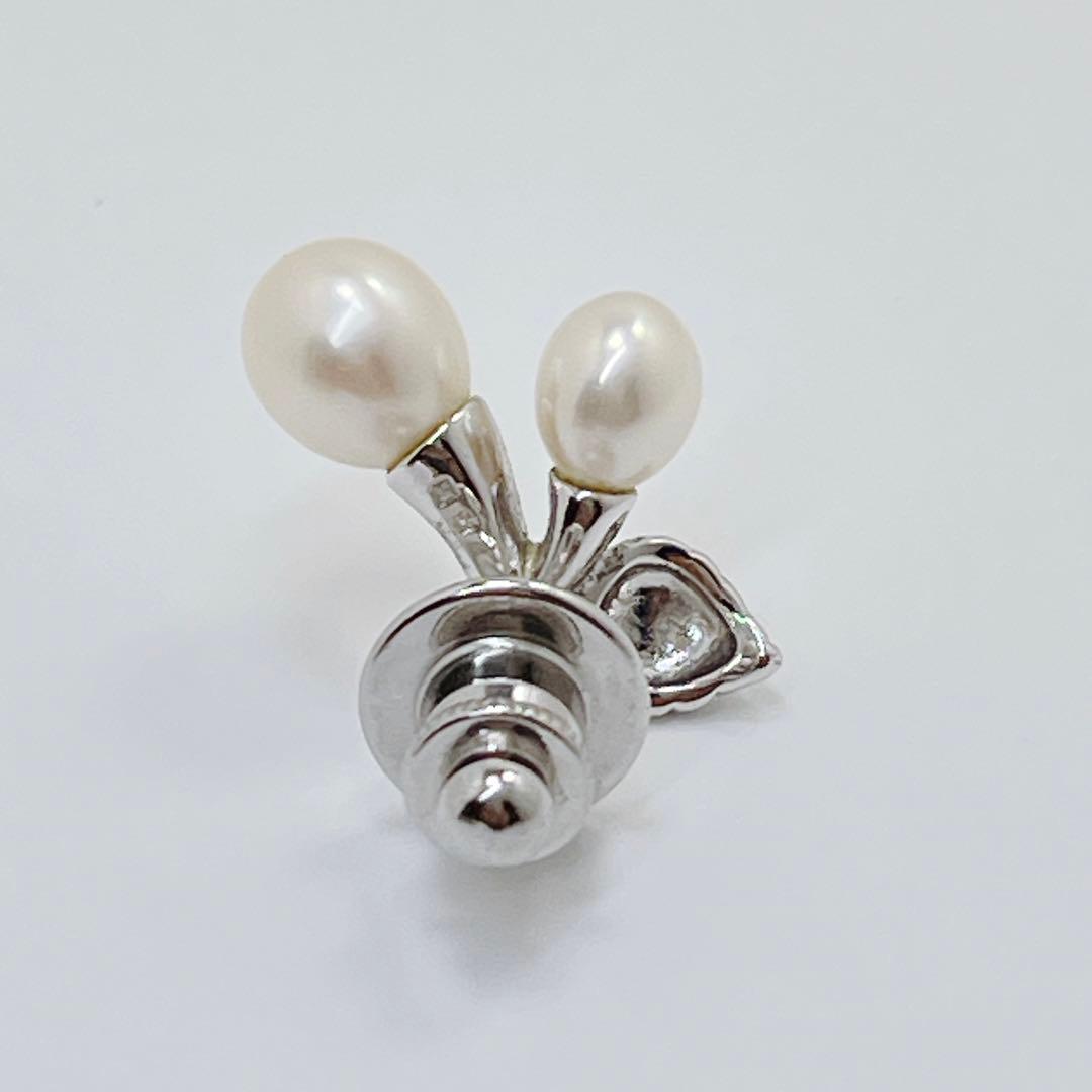MIKIMOTO ミキモト パール　真珠　ピンブローチ ネクタイピン　タイピン