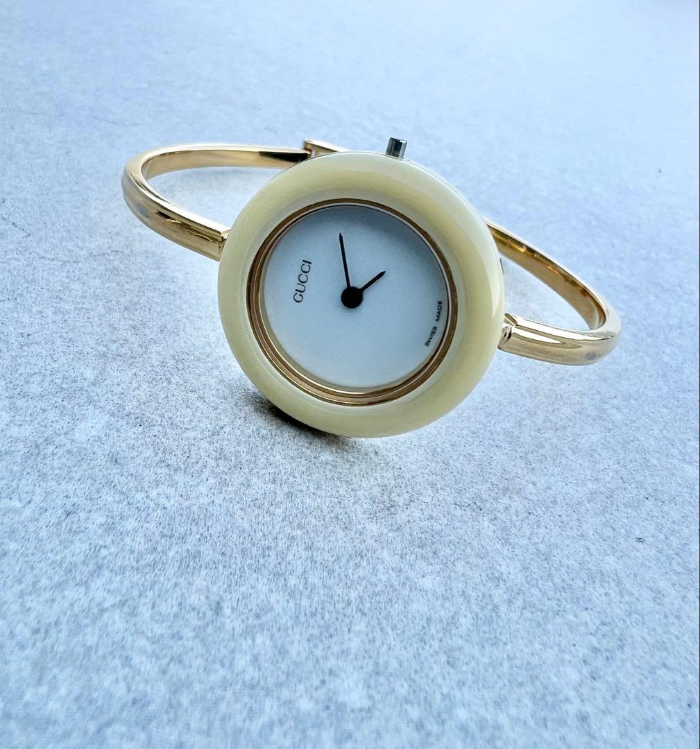 【稼働品】 Gucci チェンジベゼル 腕時計