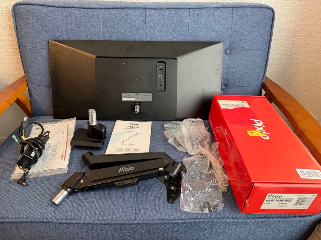 LG 29WP60G-B 29インチウルトラワイドモニター Pixioセット