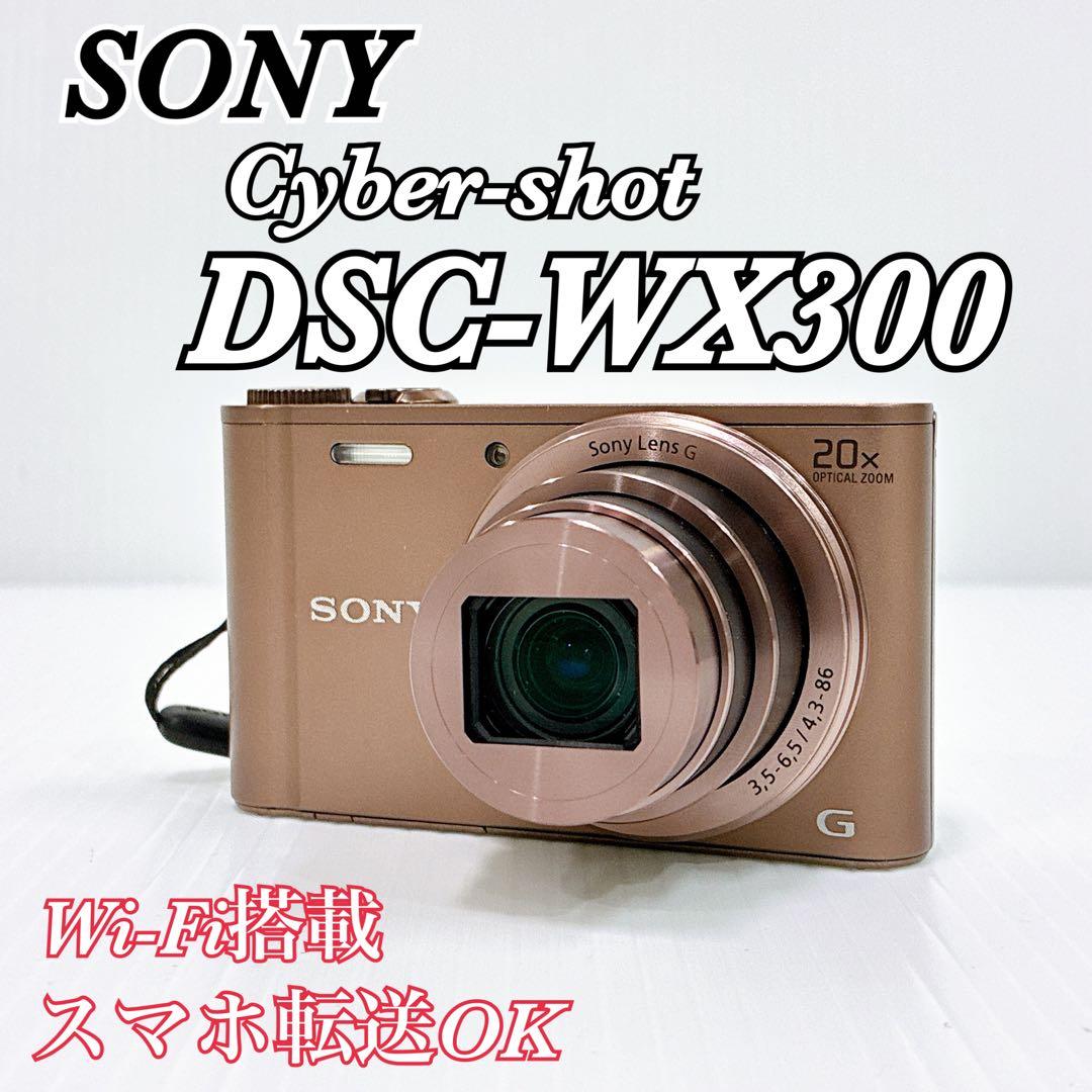 EZ-013【完動品 microSD付】SONY DSC-WX300 ブラウン