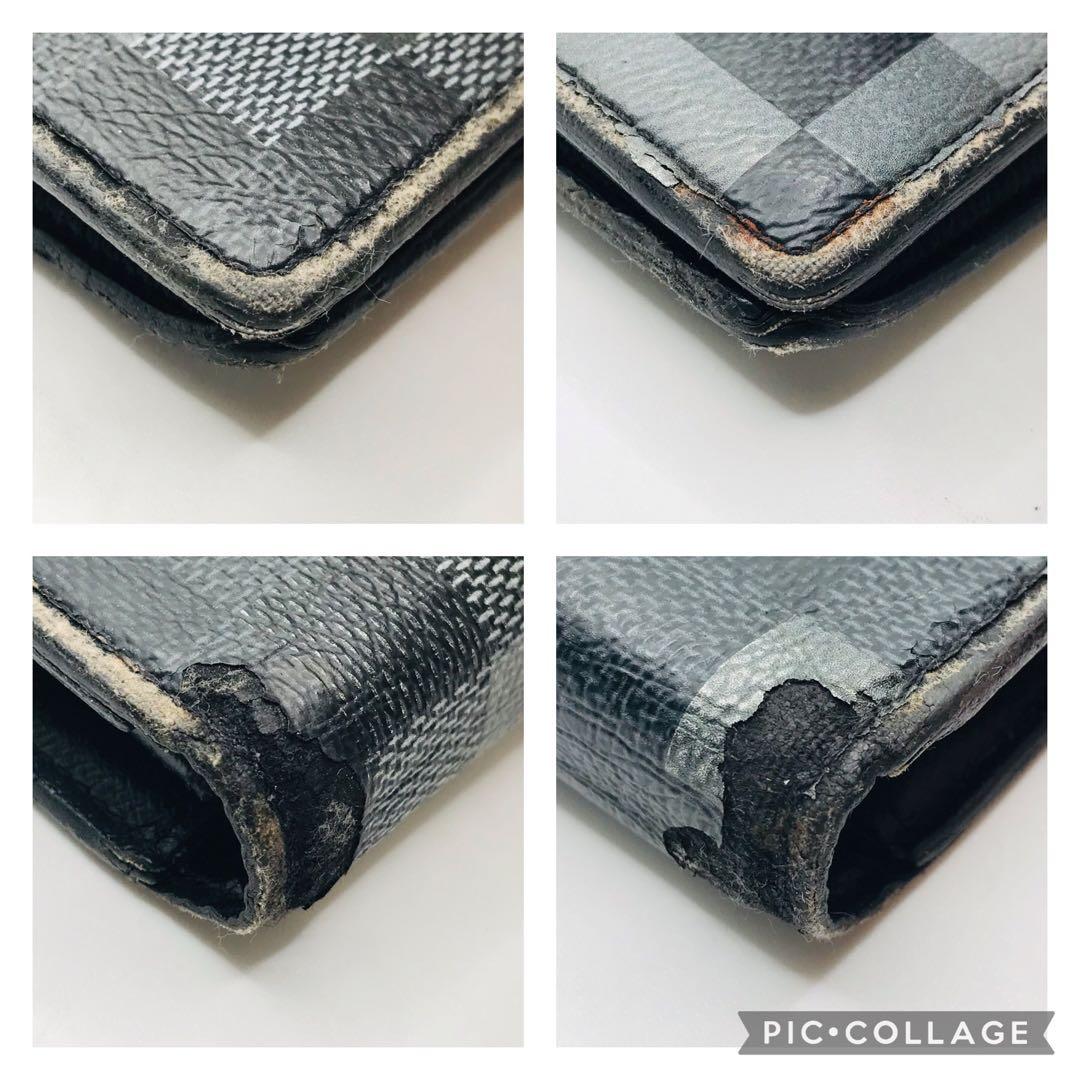 超希少✨ルイヴィトン ダミエ グラフィット ピクセル ポルトフォイユ プラザ 黒