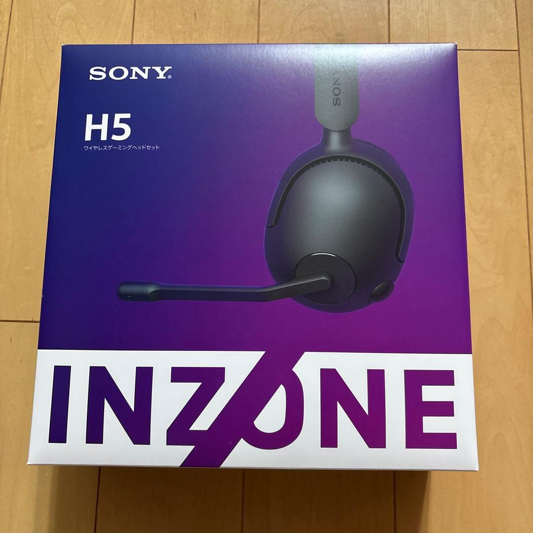 新品 未使用 未開封SONY INZONE H5 ゲーミングヘッドセット