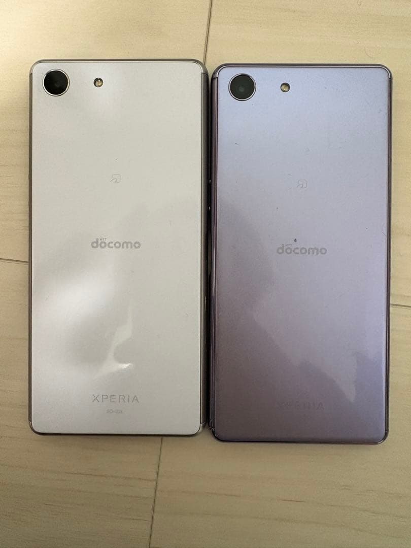 Sony Xperia ace docomo ホワイト パープル