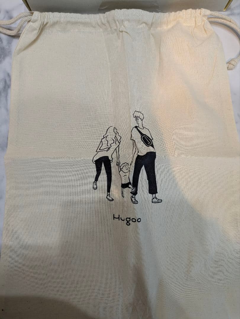 Hugoo ブラック ボディバッグ・ウエストポーチ