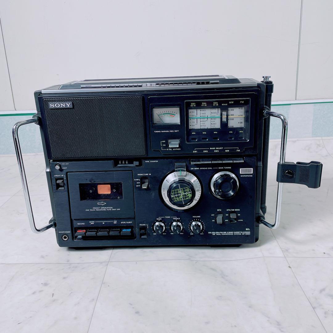 SONY BCLラジオ　スカイセンサー　カセット　CF-5950 NT0667