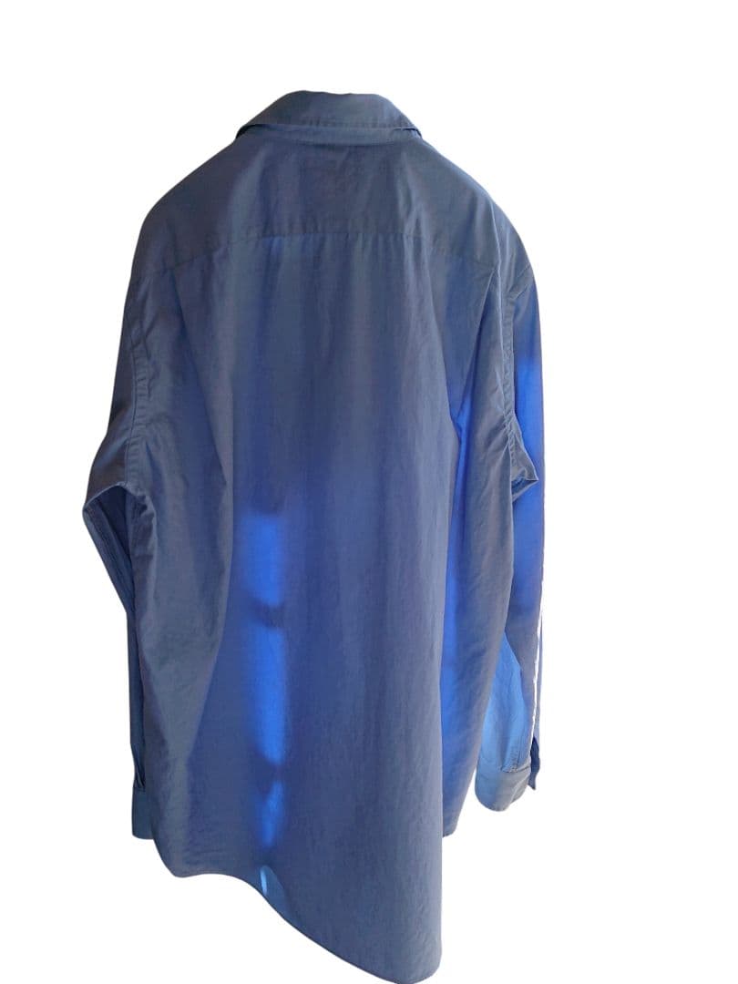 トップス AURALEE WASHED FINX TWILL SHIRT 4 BLUE