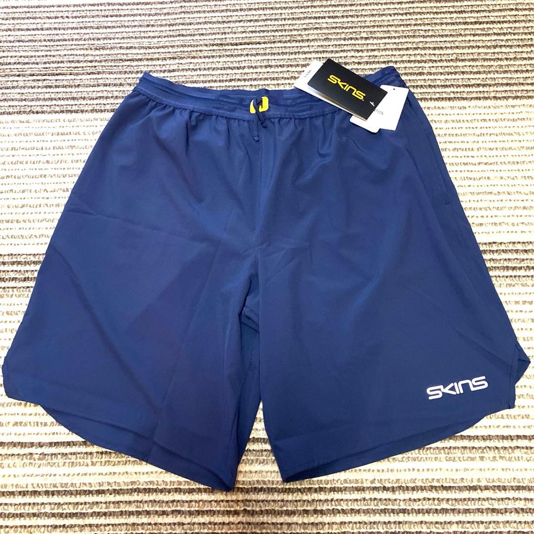 ゆっくん２点 スキンズ　ハーフパンツ　メンズ LL コンプレッショントップ