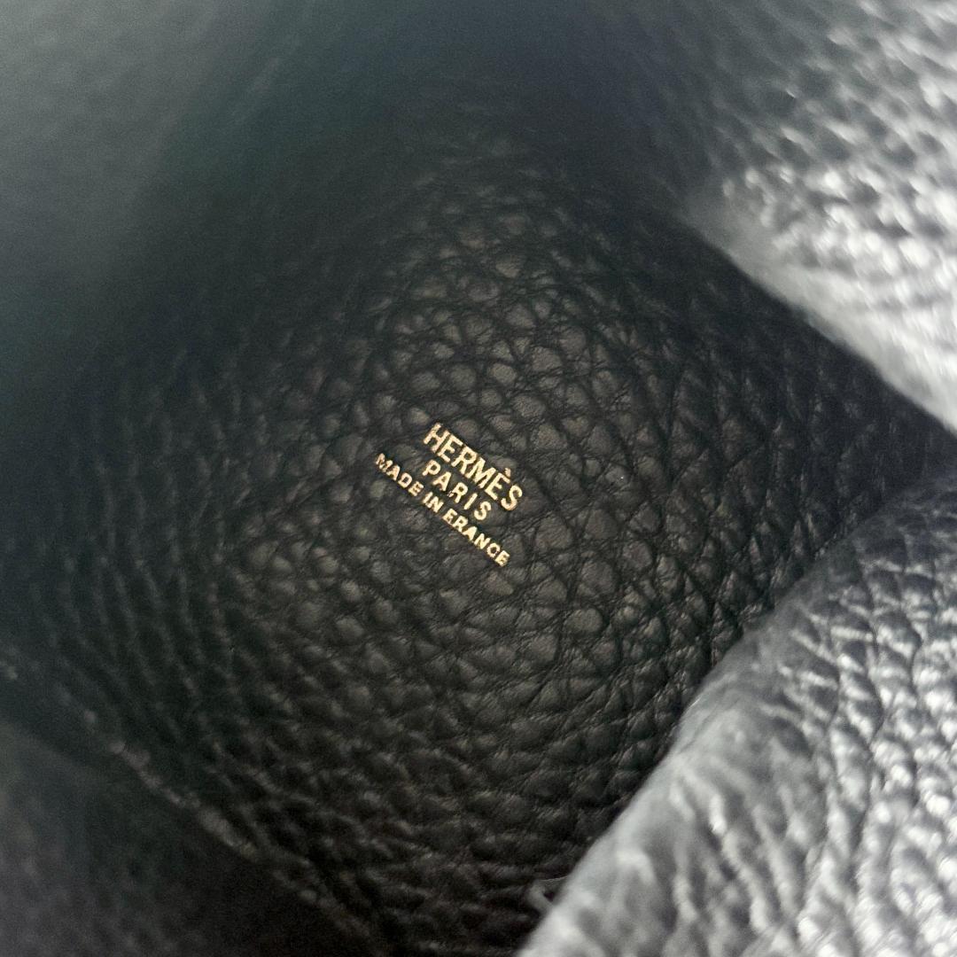 美品『エルメス』ズールー トゴ ノワール ブラック 黒 ケース 小銭入れ