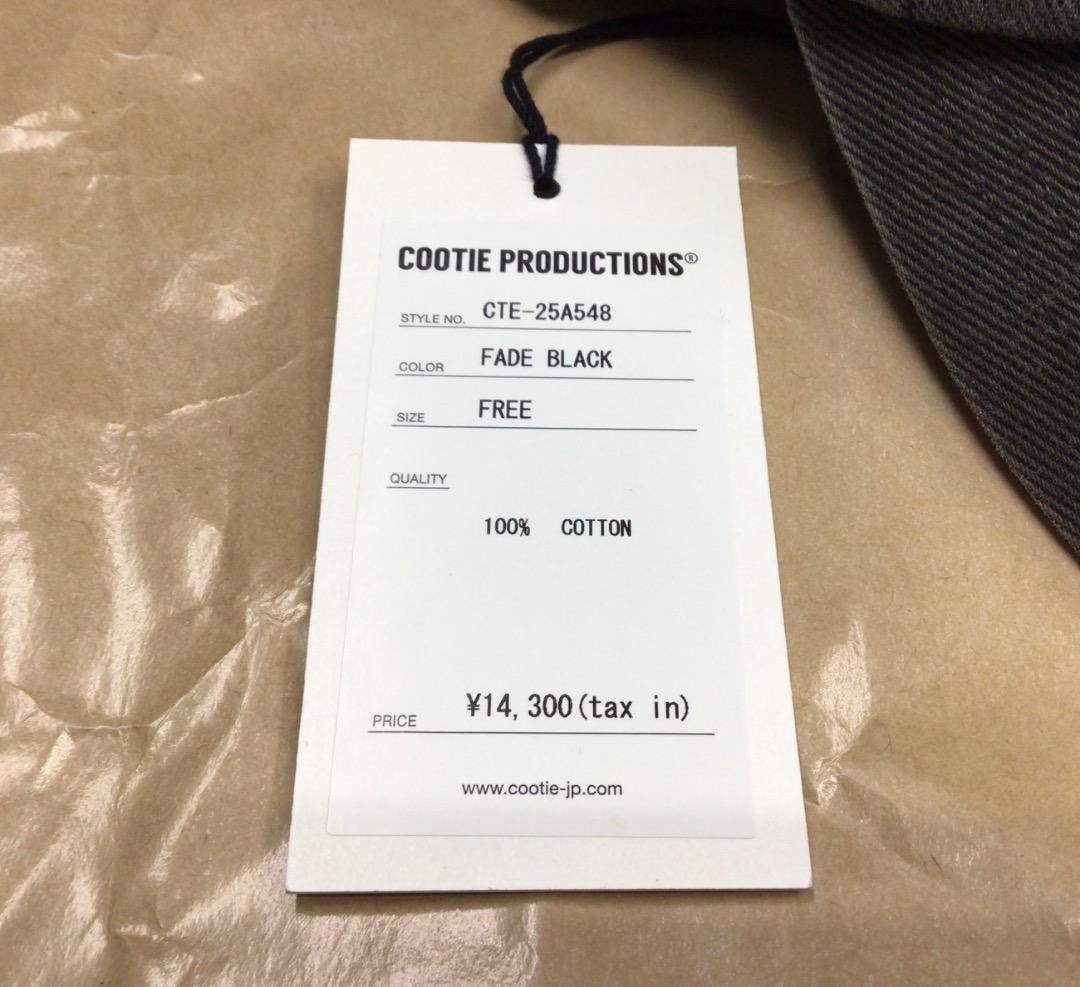 Color Denim 6 Panel Cap　BLACK FADE