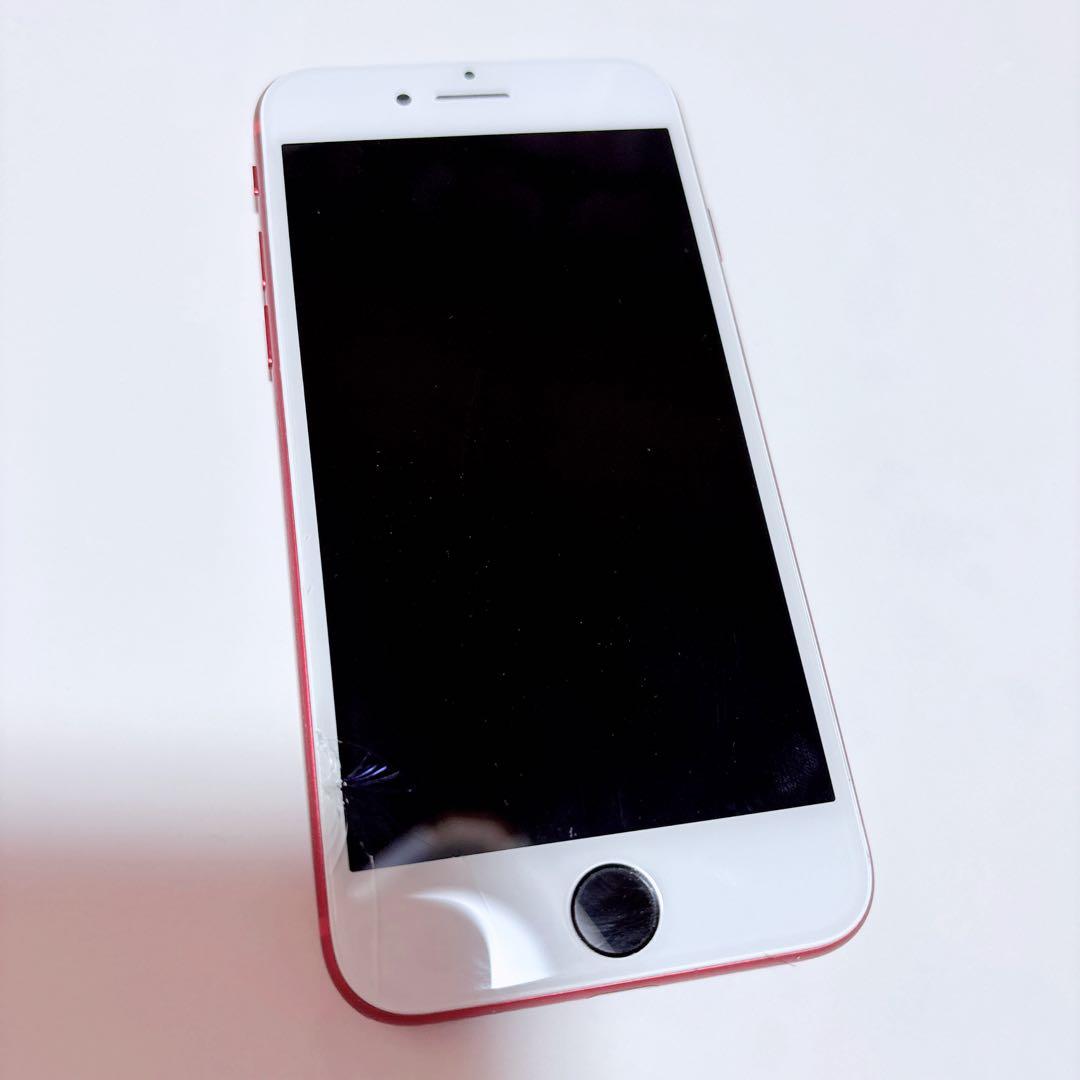 iPhoneSE 第二世代 64GB RED フロントパネルカスタム→ホワイト