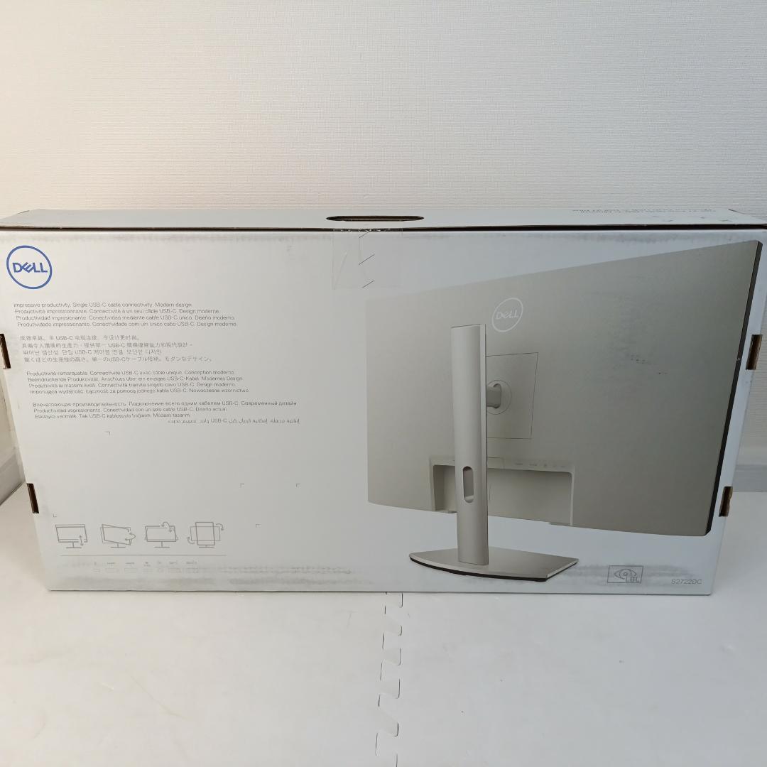 新品未開封 Dell 27 Plus QHD USB-Cモニター S2722DC