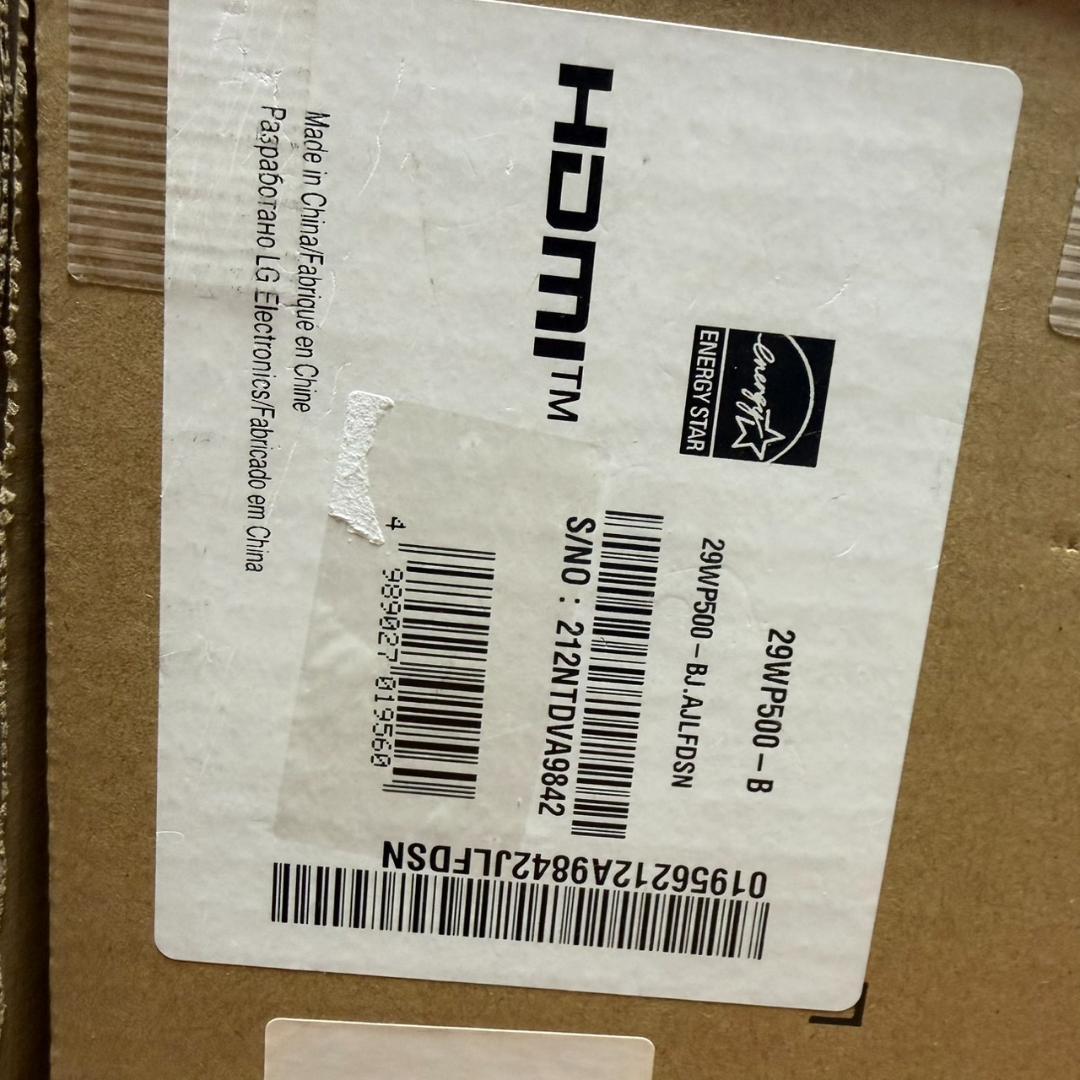 ☆極美品 LG 29WP500 B 29インチ モニター ディスプレイ