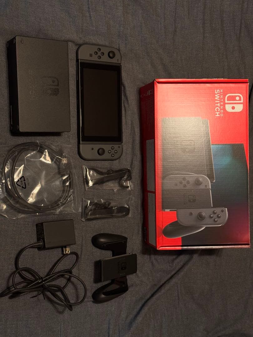 Nintendo Switch グレー 本体 付属品完備