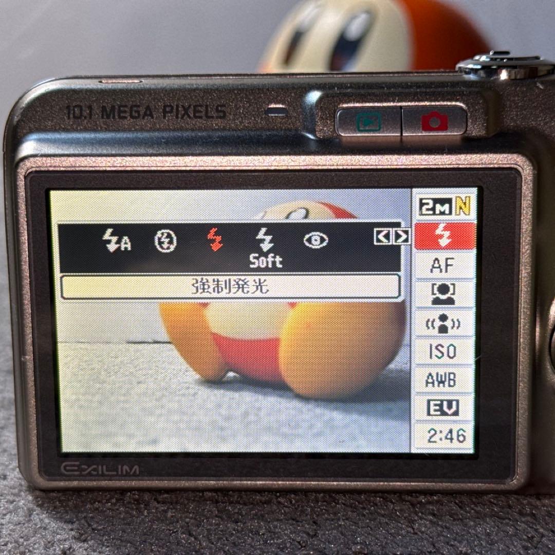 ☆動作OK CASIO EXILIM EX-Z1080 バッテリー＆SDカード付