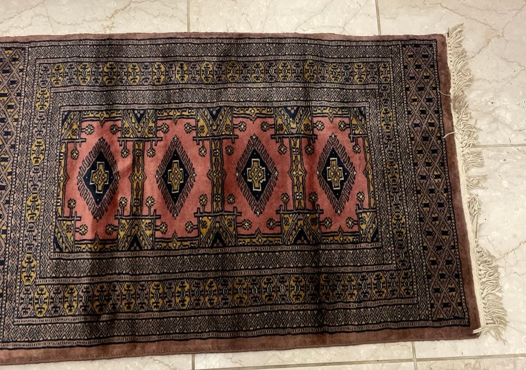 ヴィンテージラグ　マット　美品