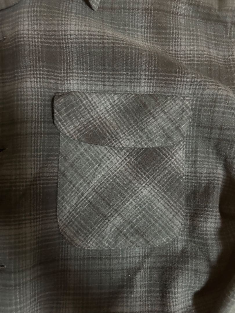 ペンドルトン relume別注 コットン シャギーオープンカラーシャツ