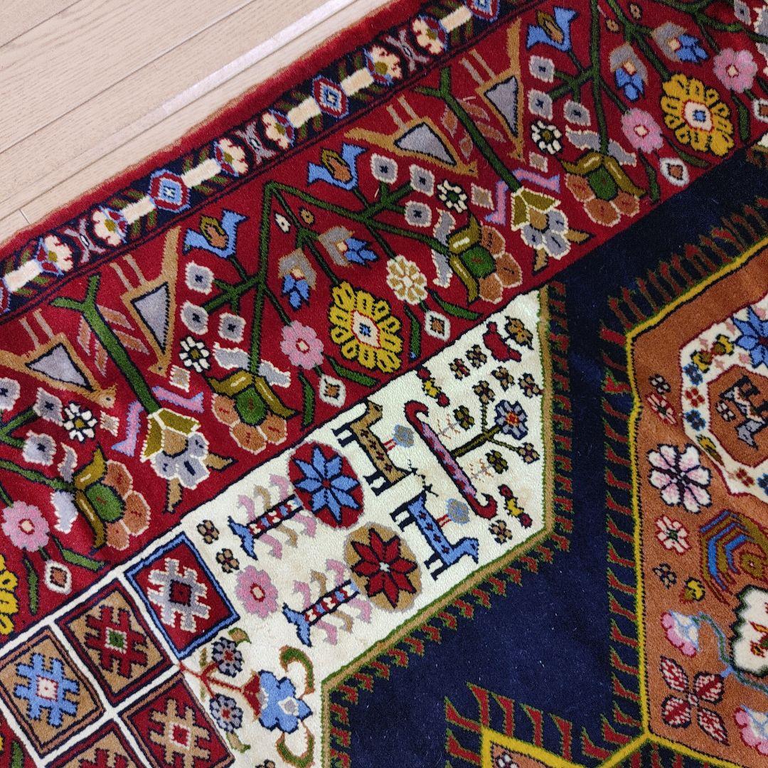 ペルシャ絨毯 新品 158x116 手織り クルド・ グーチャン産 persia