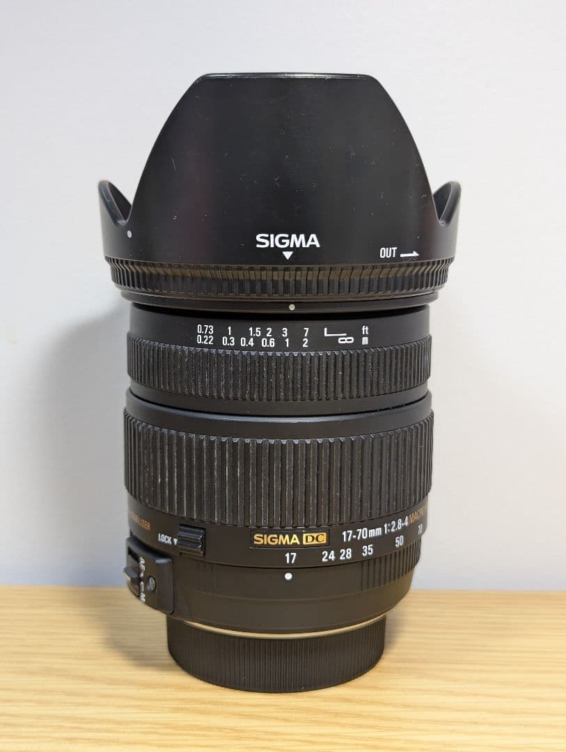 SIGMA 17-70mm F2.8-4　ニコン用