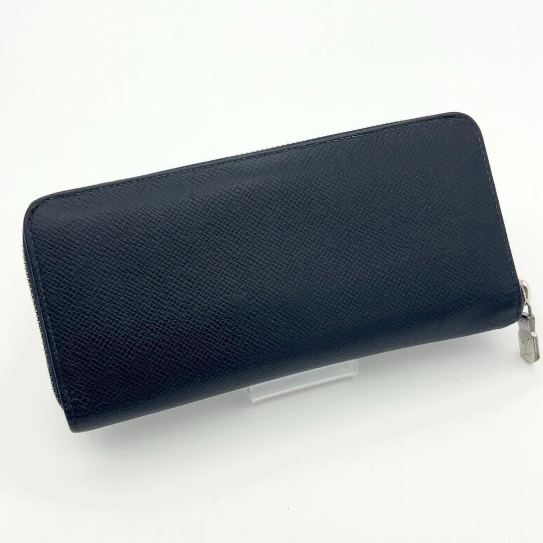 限界価格❣️ルイヴィトン タイガ 長財布 ジッピー ヴェルティカル ネイビー 箱付
