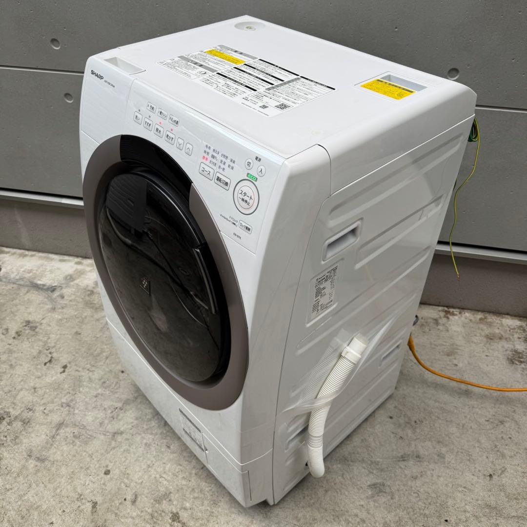 30⭐️2025年製美品★シャープ　ドラム式洗濯機　7KG 熱乾燥　一人暮らし