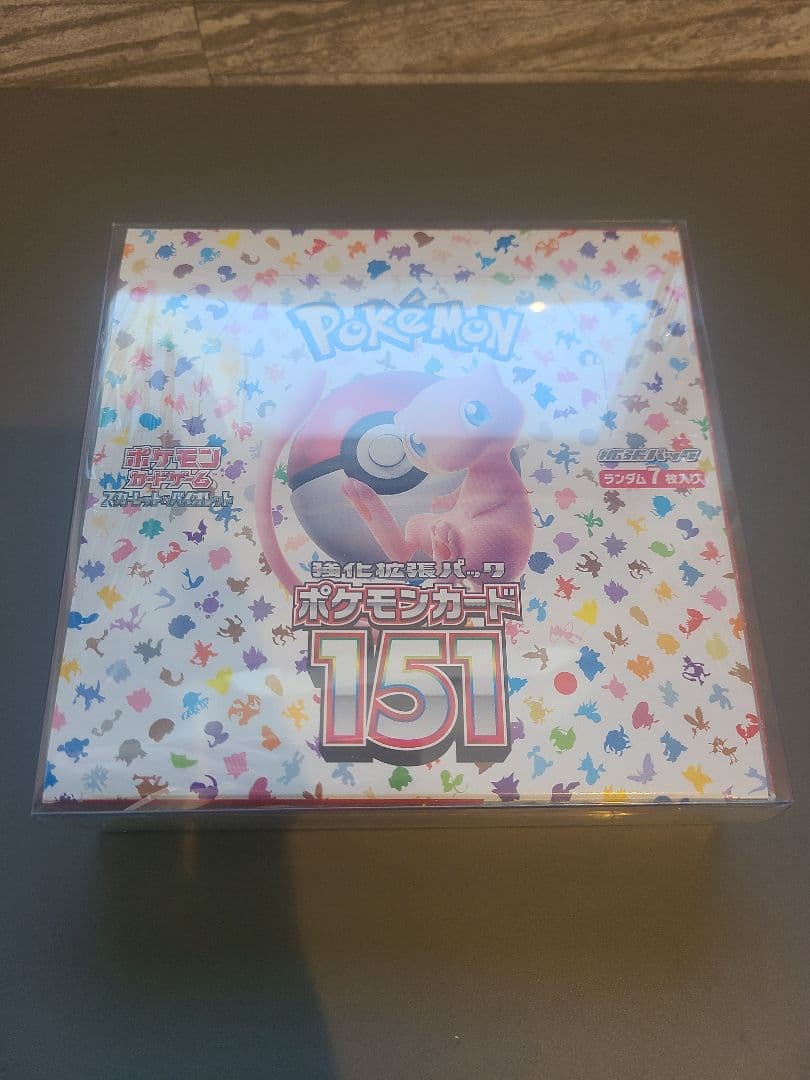 ポケモンカード 151 新品・未開封 シュリンク付き