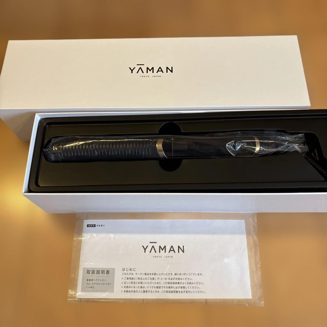 YAMAN ストレートヘアアイロン ブラック　 ⭐︎お値下げ中