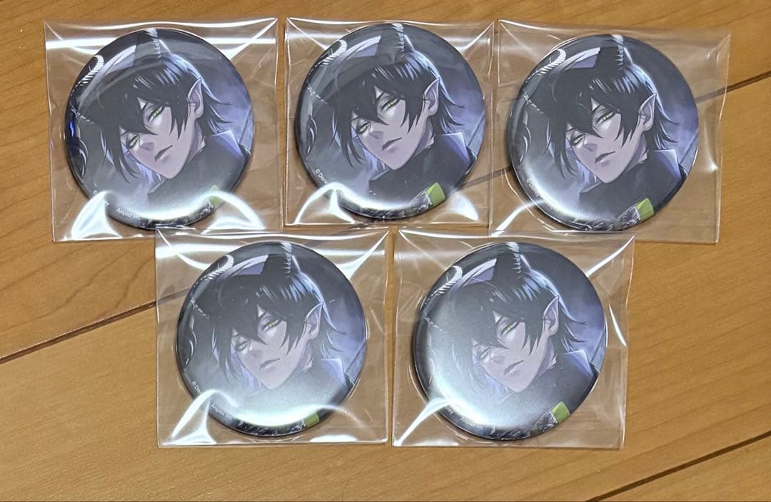 ツイステッドワンダーランド ツイステ 寮服 缶バッジ マレウス