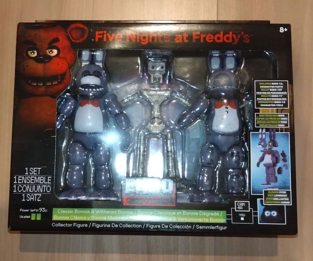 映画 ファイブナイツアットフレディーズ 着せ替え アクションフィギュア ボニー