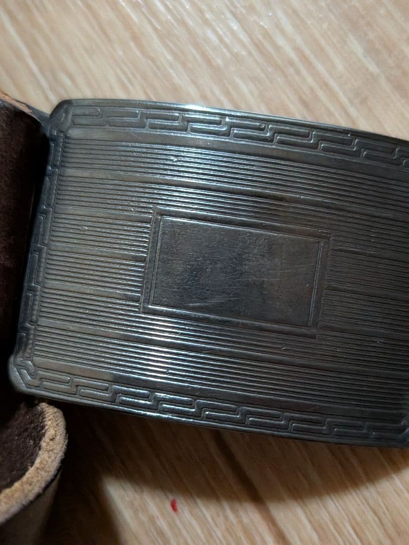 ダークブラウン ベルト サイズ36　中古美品