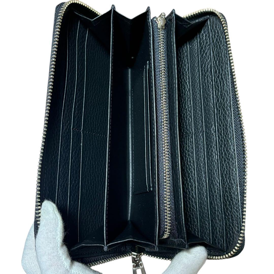 現行　未使用品　東京クロコダイル　ポロサス　長財布　コルテ　ミッドナイトブルー