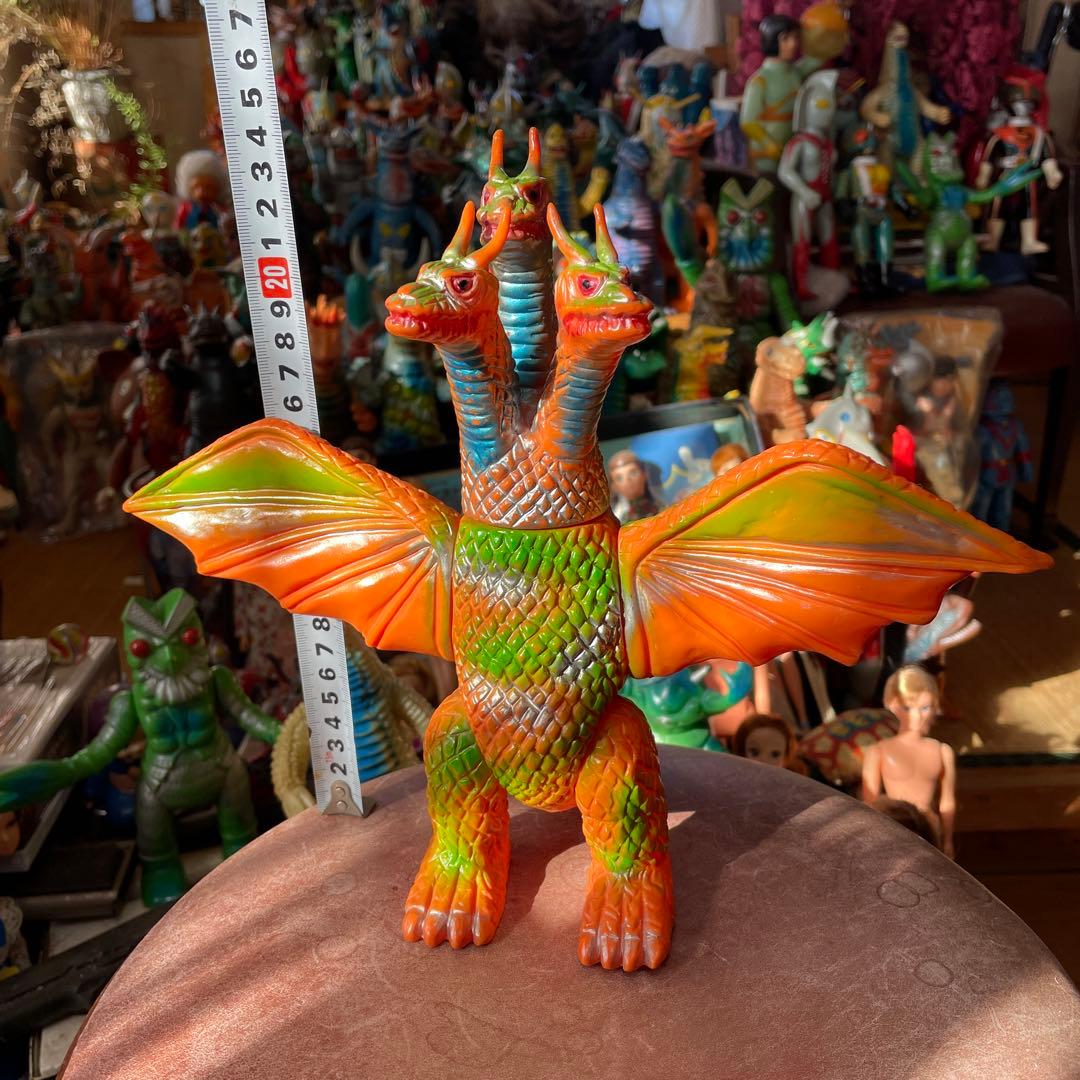 極美品　当時物　キングギドラ スタンダードサイズ　ブルマーク(1969発売)