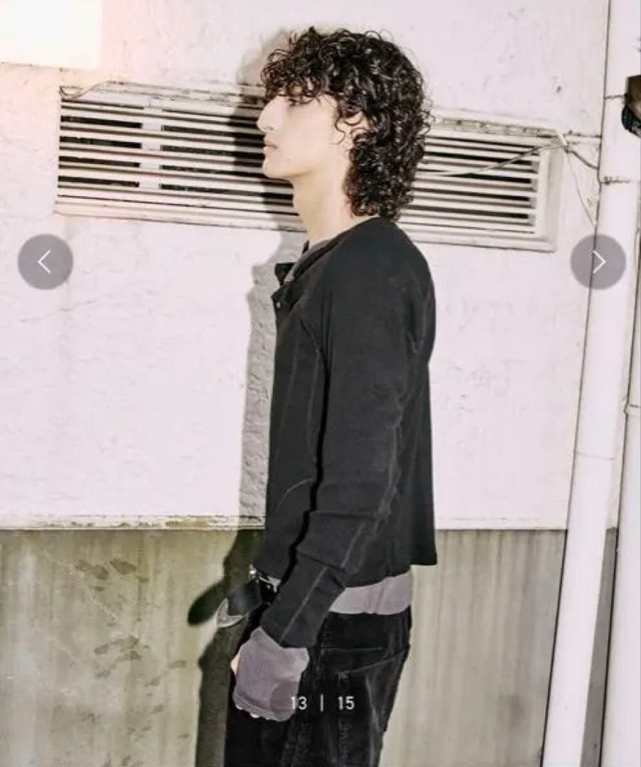 NVRFRGT25AW CONZ別注 HENLY PANELED SWEATER