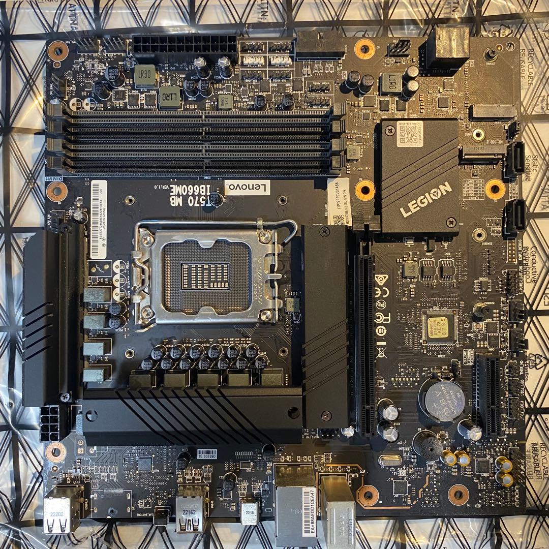 B660 LGA1700 マザーボード CPUクーラー付き Lenovo純正