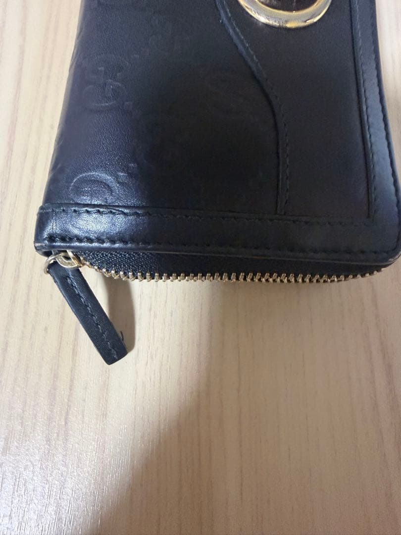 GUCCI 長財布　グッチ　百貨店購入　レディース　メンズ　ファスナー