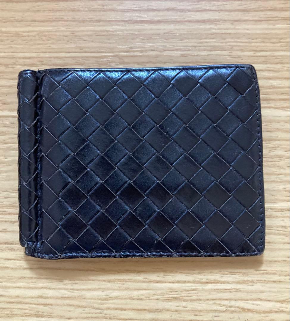 【中古品】Bottega Veneta ボッテガ 財布 マネークリップ ブラウン