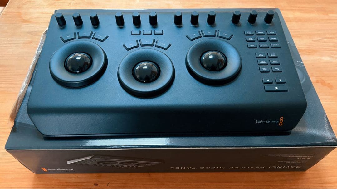 【ほぼ未使用】DaVinci Resolve Mirco Panel