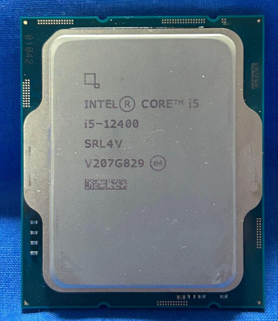 正常動作品Intel Core i5-12400 2.5GHz LGA1700