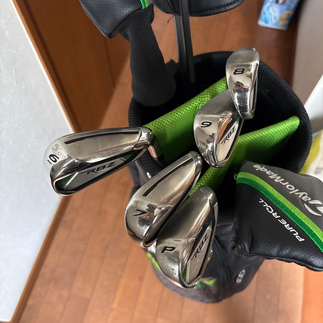 TaylorMade RBZ クラブセット　スチールシャフト