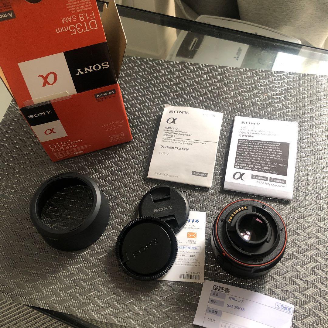新品未使用　SONY DT 35F1.8 送料無料