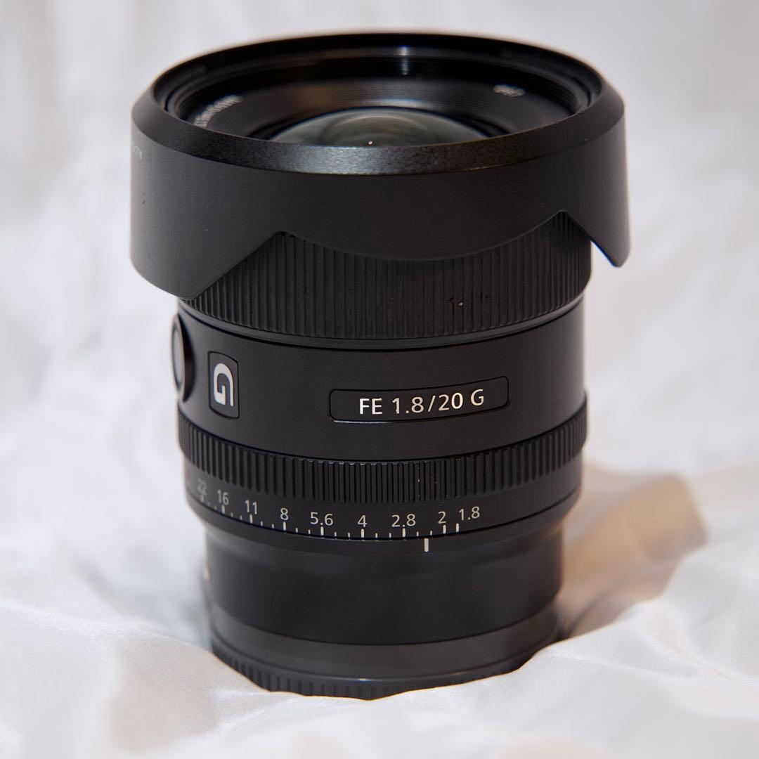 Sony FE 20mm F1.8 G 純正　フルサイズ用 Gレンズ