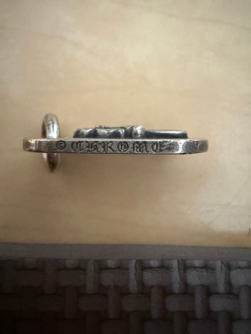 クロムハーツ　レイズドダガードッグタグ　正規品