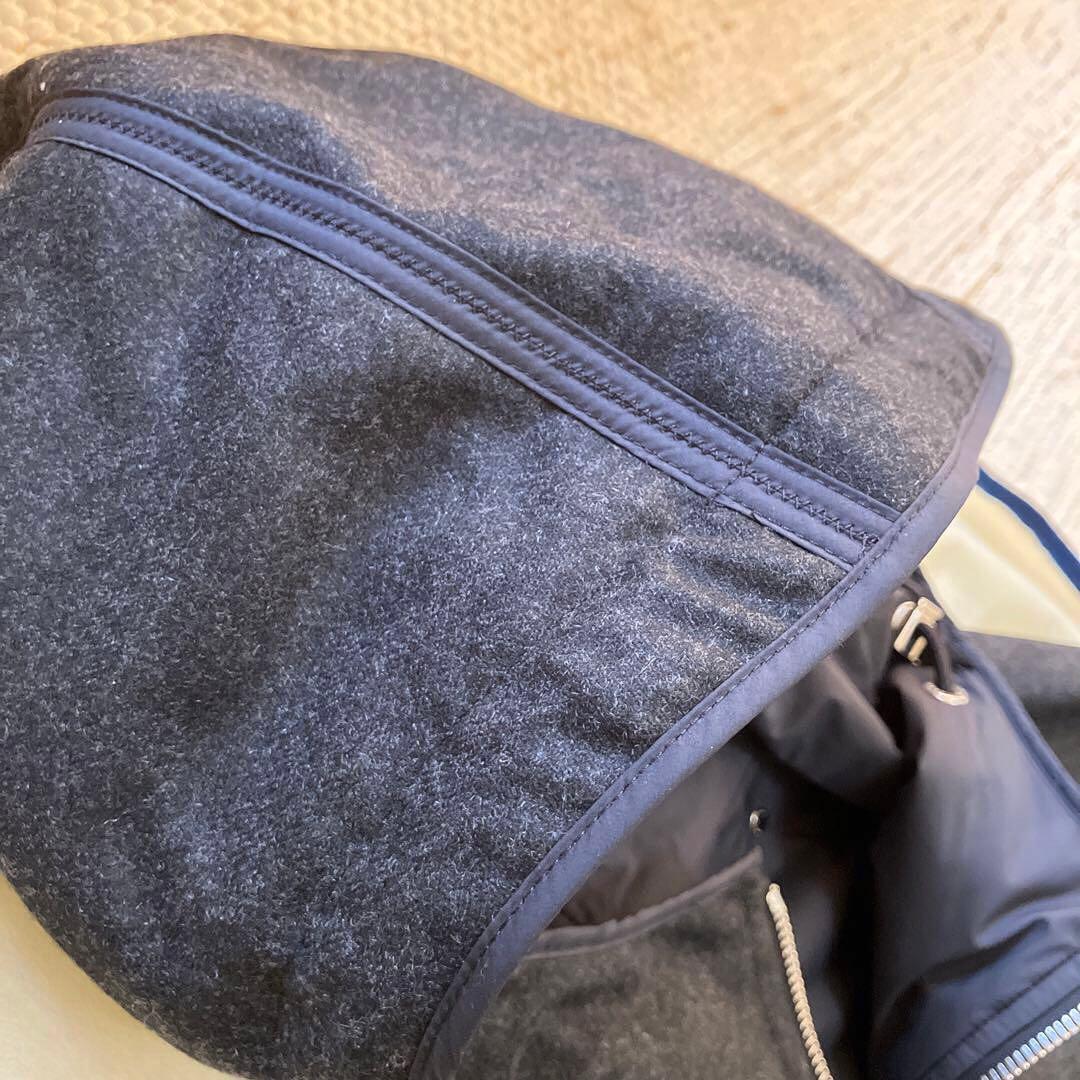 LOUIS VUITTON キムジョーンズ カシミア リバーシブル モッズコート